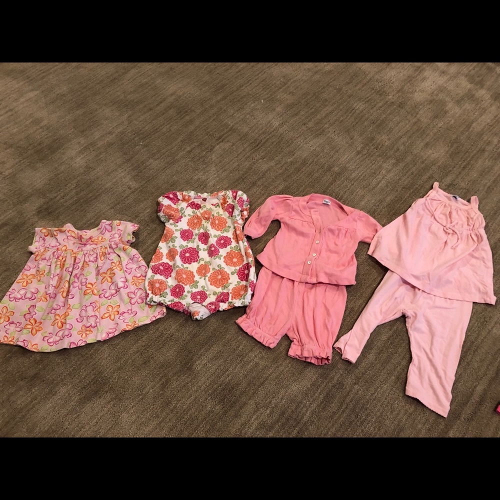 3-6 month girls Lot summer